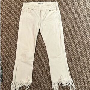 Zara White Jeans